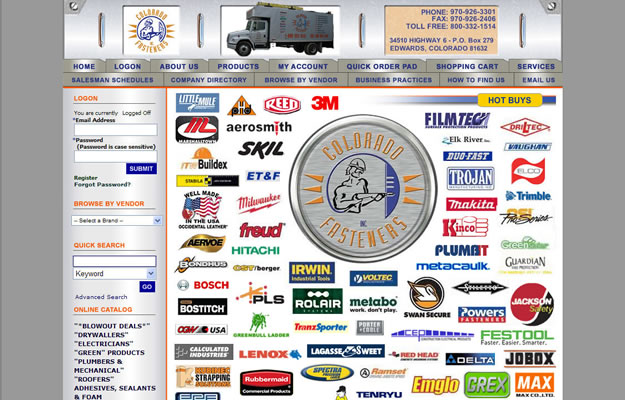 The Dillon Dam Brewery website