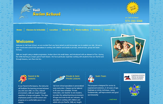 The Dillon Dam Brewery website