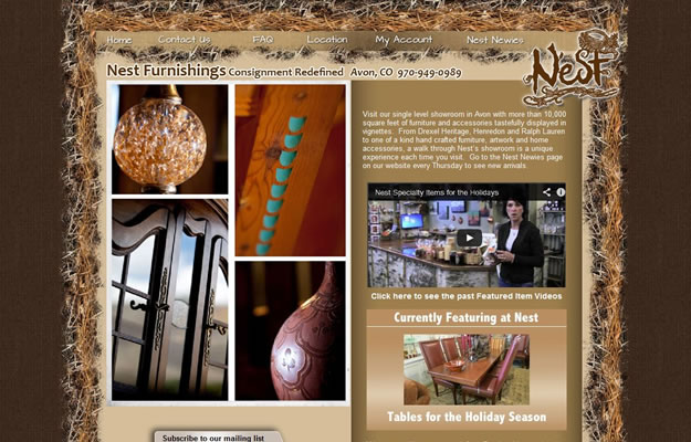 The Dillon Dam Brewery website